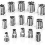 1/2" Drive Short Socket Chrome 6PT