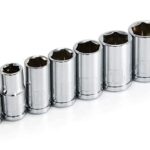 1/4" Drive Short Socket 6PT