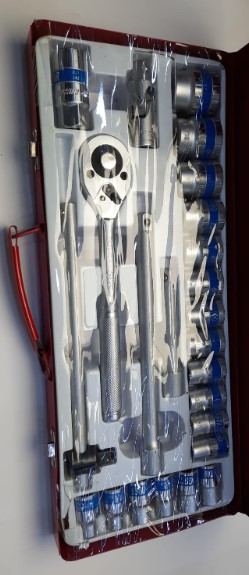 24pc 1/2" Socket Set 6pt King Star Thaiwan inch