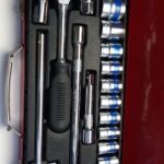 25pc 1/2" Socket Set 6pt King Tools
