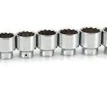 3/4" Drive Short Socket Chrome 12PT