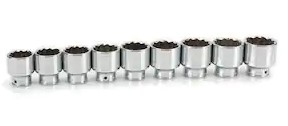 3/4" Drive Short Socket Chrome 12PT