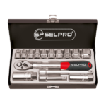3516 Selta 16 Pcs 3/8" Dr. Skt Set 6PT