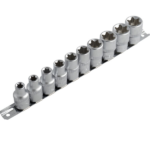 3610 Selta 10 Pcs 1/4" & 3/8" Dr. E-Skt Set