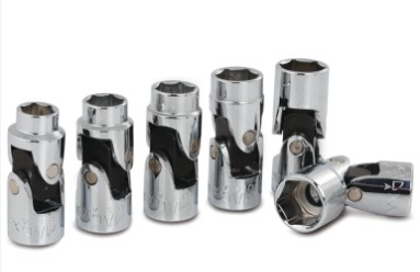 3/8" Drive Short Universal Socket 6PT Chrome