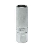 3/8" Drive Spark Plug Socket Magnetic 6pt 16mm