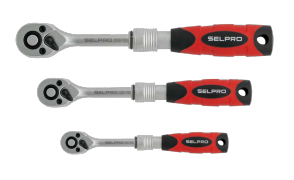 61272T Selta 1/4" Dr. Telescopic Ratchet Hndl 72TH