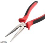 710200AB Selta H/d Bent Long Nose Plier 8"
