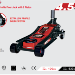 73507 Selta 4.5T Lor Prof. Floor Jack W/pedal &2PST