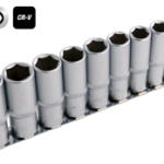 73510D Selpro 10 Pcs 3/8 Dr 6pt Deep Socket 8-19 mm