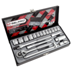 73520 Selpro 3/8 Dr Socket Set 6pt 20pcs