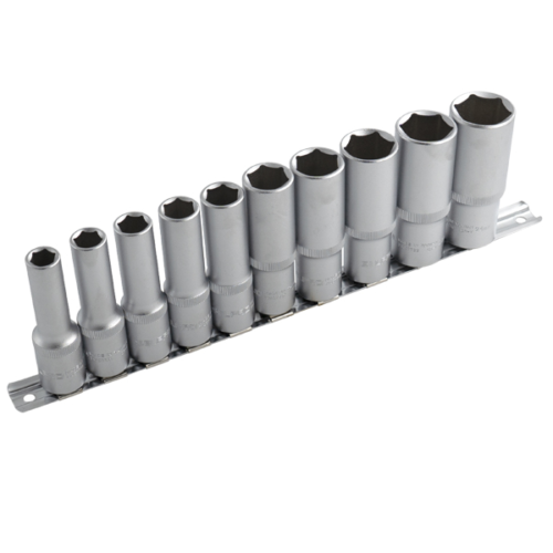 74510D Selpro 10pc 1/2" Dr Deep Skt Set 6pt