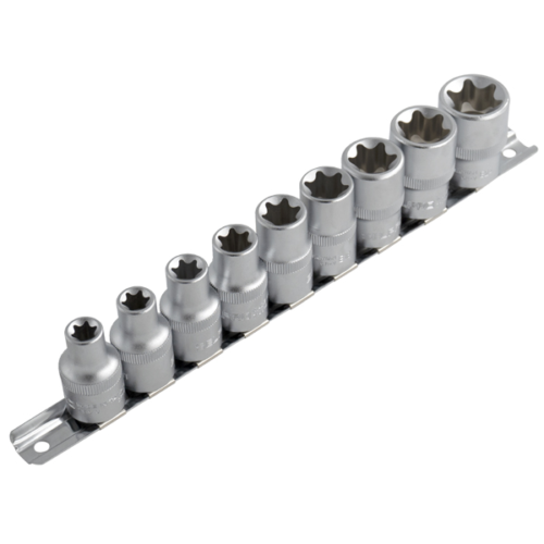 74609E Selpro 1/2" DR 9pc E Skt Set E10-E24