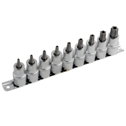 754709TH Selpro 9 Pcs 1/2 Dr Torx Socket Bit Set