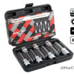 754806 Selpro 7 Pcs 1/2" Dr. Spline Skt Bit Set