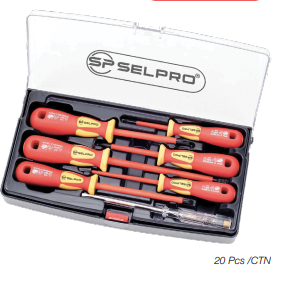 77007E Selpro 7 Pcs 1000v Insulated Curved