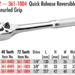 Am 361-1002 1/4" Ratchet Handle