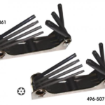 Am 496-5061 7pcs Folding Torx Key Set