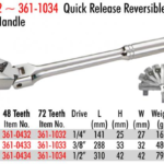 Am361-1033 3/8" Dr Flexible Ratchet Handle