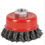 Cup Brush Twisted 2.5" M10 x 65