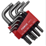 Force 9pc L-Type Torx Tamp.Key Set
