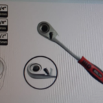 Selta 3/8" Dr. Ratchet Handle 3D