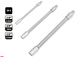 St-6111L Selta 1/4" Dr Flex.Extension Bar Long
