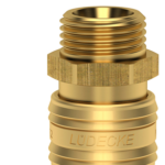 Ludecke Quick Coupling Brass Germany Male
